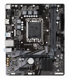 Tarjeta Madre Gigabyte H610m K Ddr4, Lga 1700 13th 12th, Micro Atx Sin Garantía - Dañada